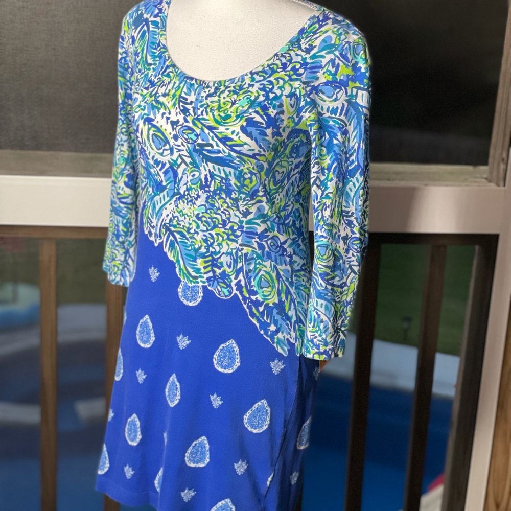 Lilly Pulitzer Beacon Dress Twilight Blue